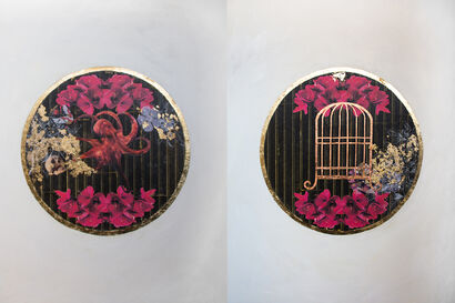 Taumatropio di Denise - a Paint Artowrk by Denise Sanna